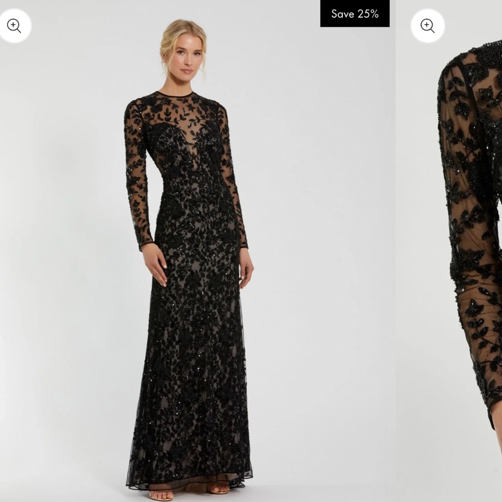 Mac Duggal gown